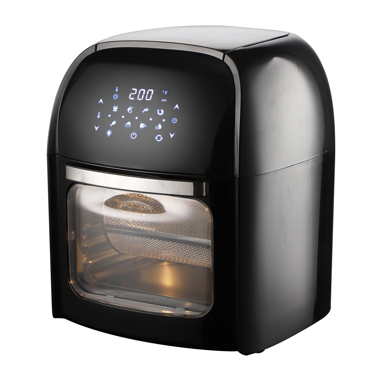 12 Qt air fryer with digital display on a white background.