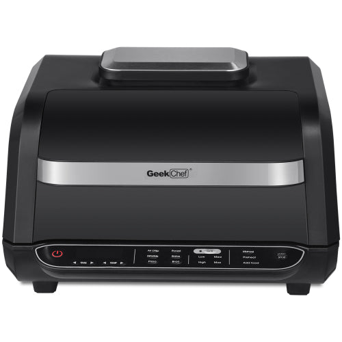 Geek Chef Airocook Smart Electric Grill Air Fryer – 7-in-1 with Cyclonic Grilling Technology and 1700W Power

